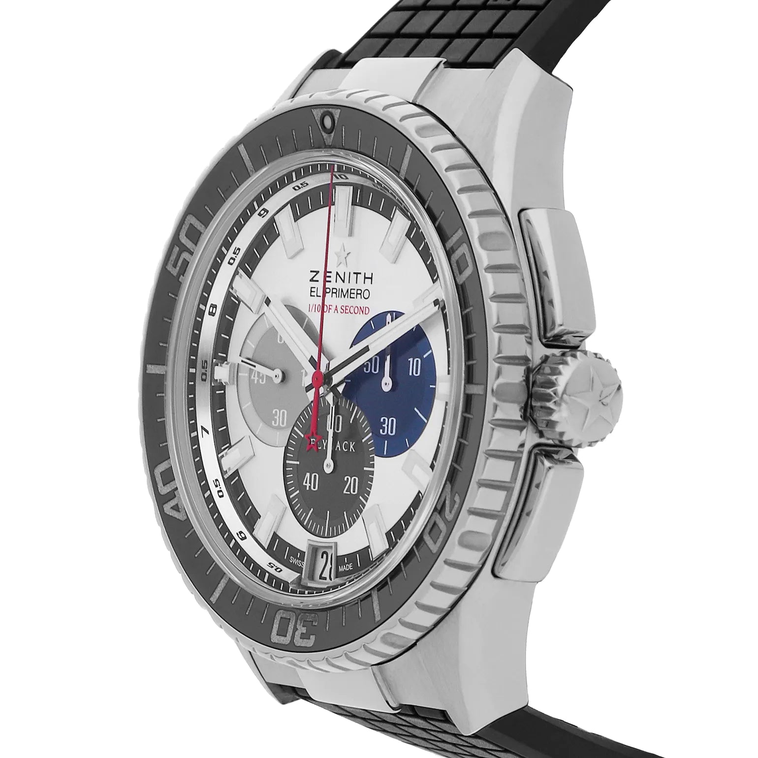 Flyback Striking 10th Zenith Stratos Flyback Chronograph ZENITH El